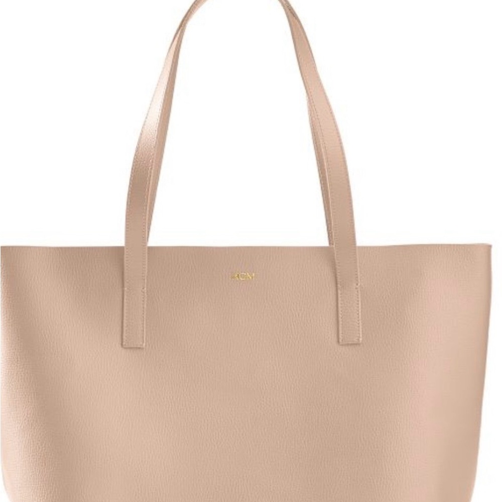 Mark & Graham Beige Tote Bag